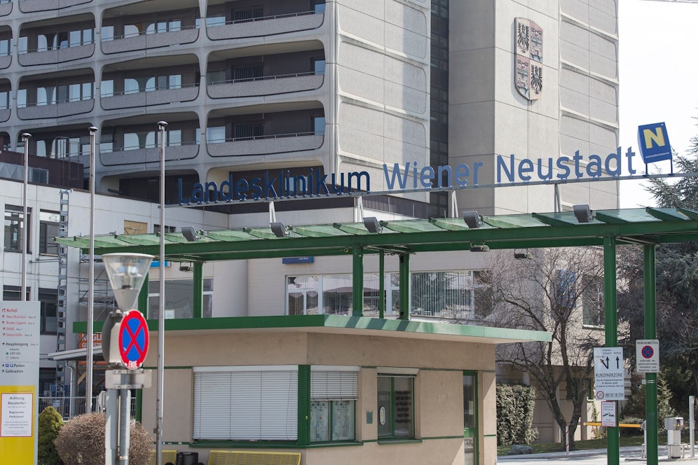 Opfer werden ins Wr. Neustädter Spital gebracht.