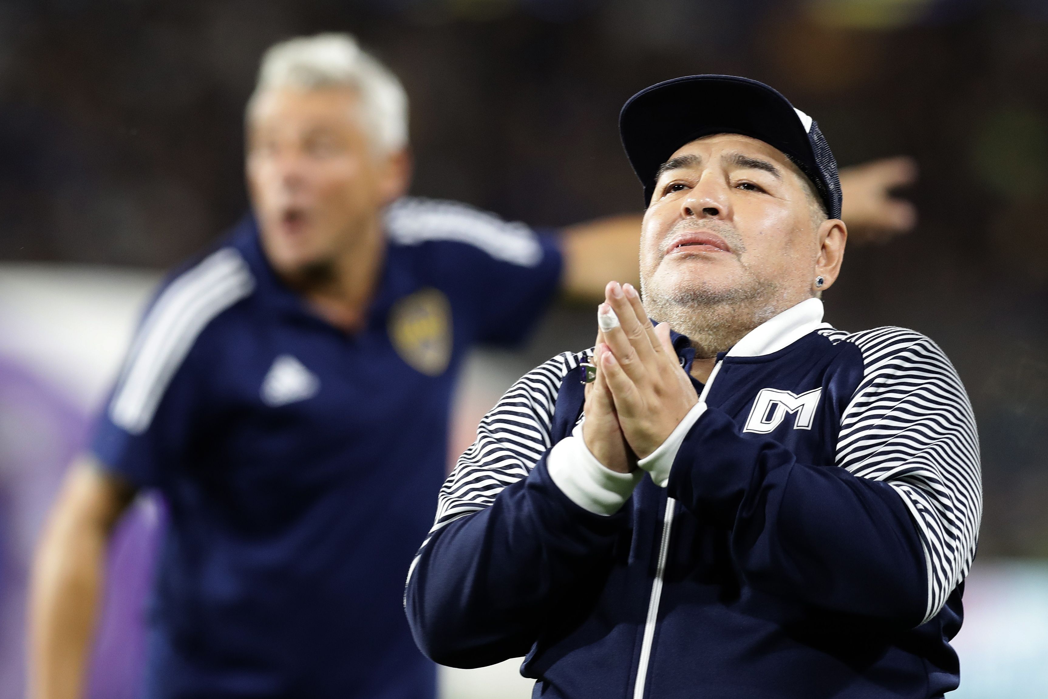 Diego Maradona im März 2020.