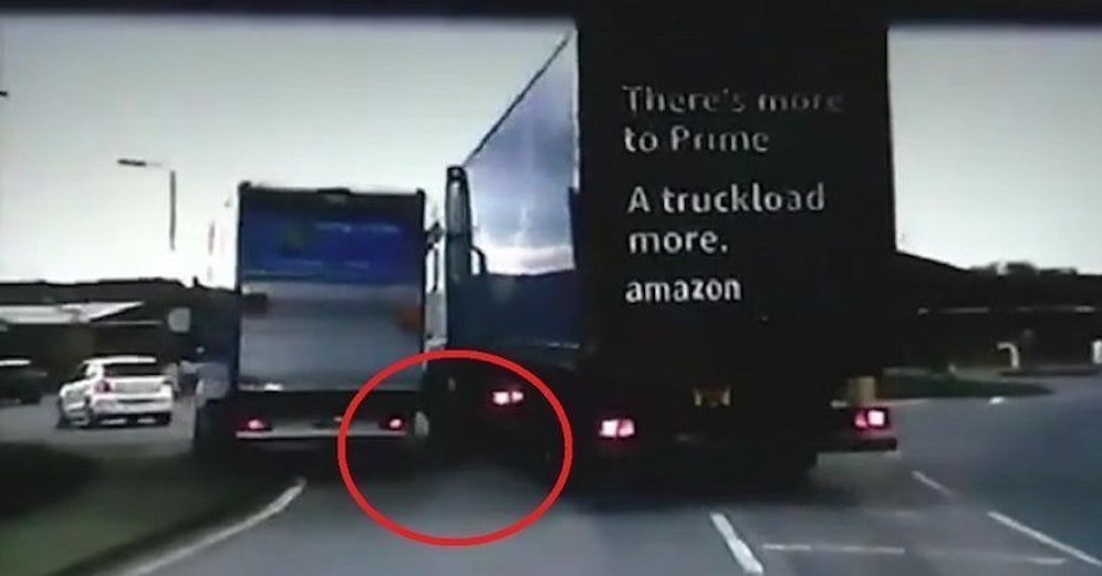 Dramatische Aufnahmen einer Dashcam vom 18. November 2020