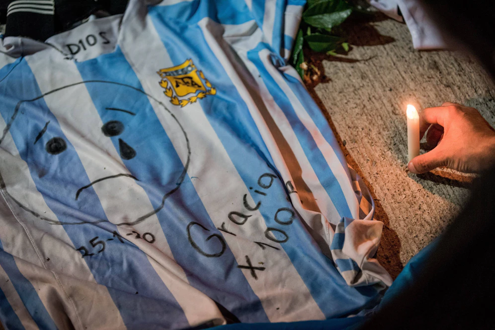 Trauer um Diego Maradona