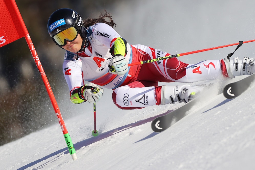 Franziska Gritsch wurde Qualifikations-Sechste. 