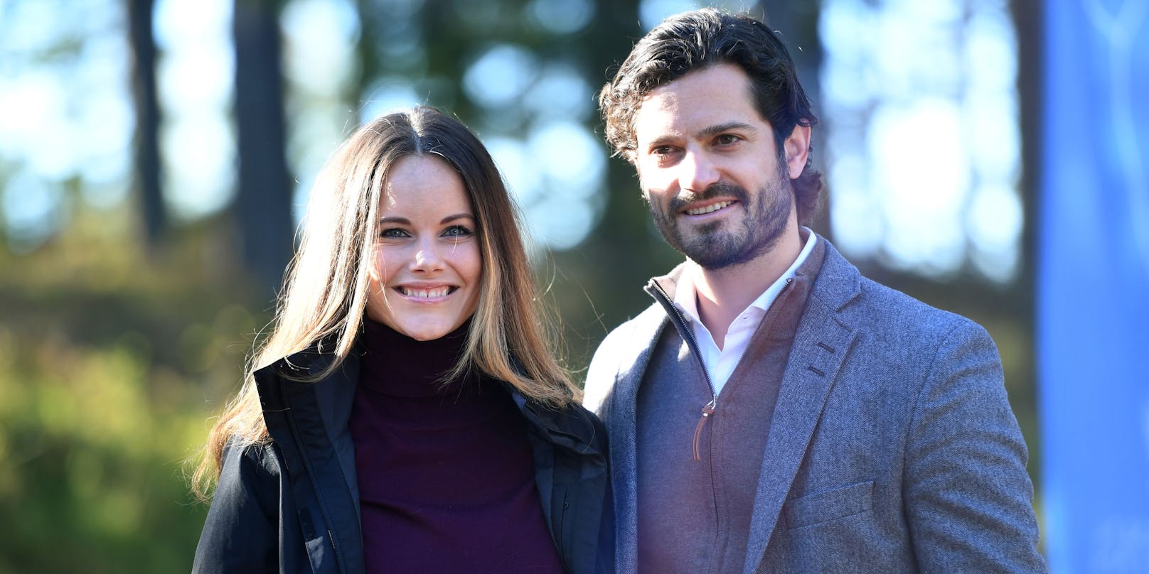 Das sind Prinzessin Sofia und Prinz Carl Philip von Schweden.