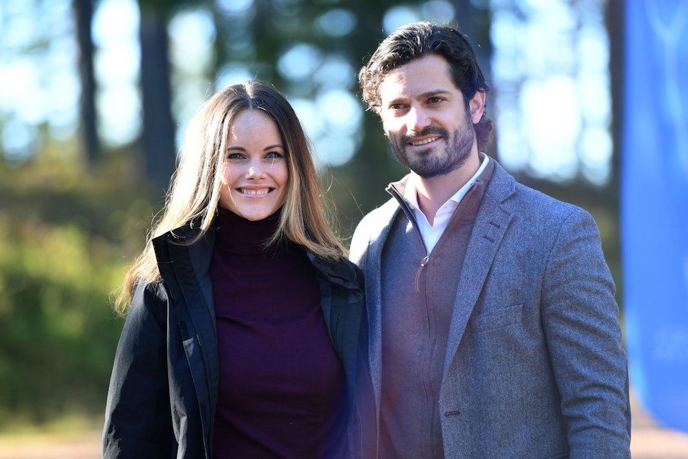 Das sind Prinzessin Sofia und Prinz Carl Philip von Schweden.
