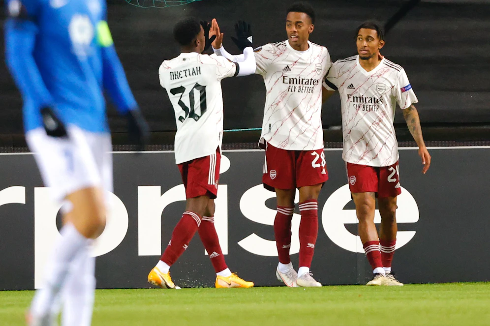 Arsenal jubelt über den klaren Auswärtssieg.