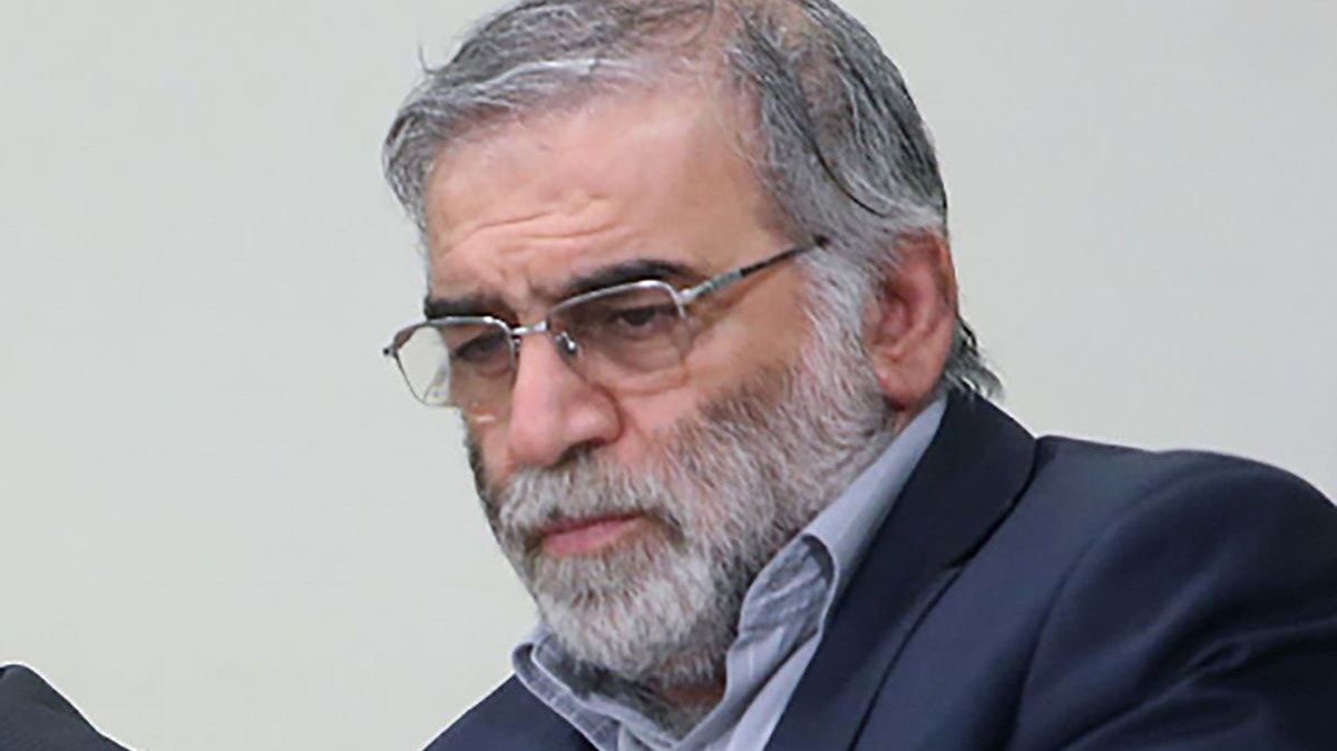 Prominent Iranian scientist Mohsen Fakhrizadeh is seen in Iran, in this undated photo. Official Khamenei Website/WANA (West Asia News Agency)/Handout via REUTERS ATTENTION EDITORS - THIS IMAGE HAS BEEN SUPPLIED BY A THIRD PARTY.NO RESALES. NO ARCHIVES.