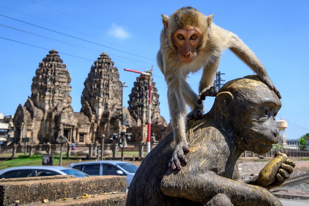 Der buddhistischen Tempel Prang Sam Yod in der Stadt Lopburi (Thailand) war Schauplatz des Konzertes