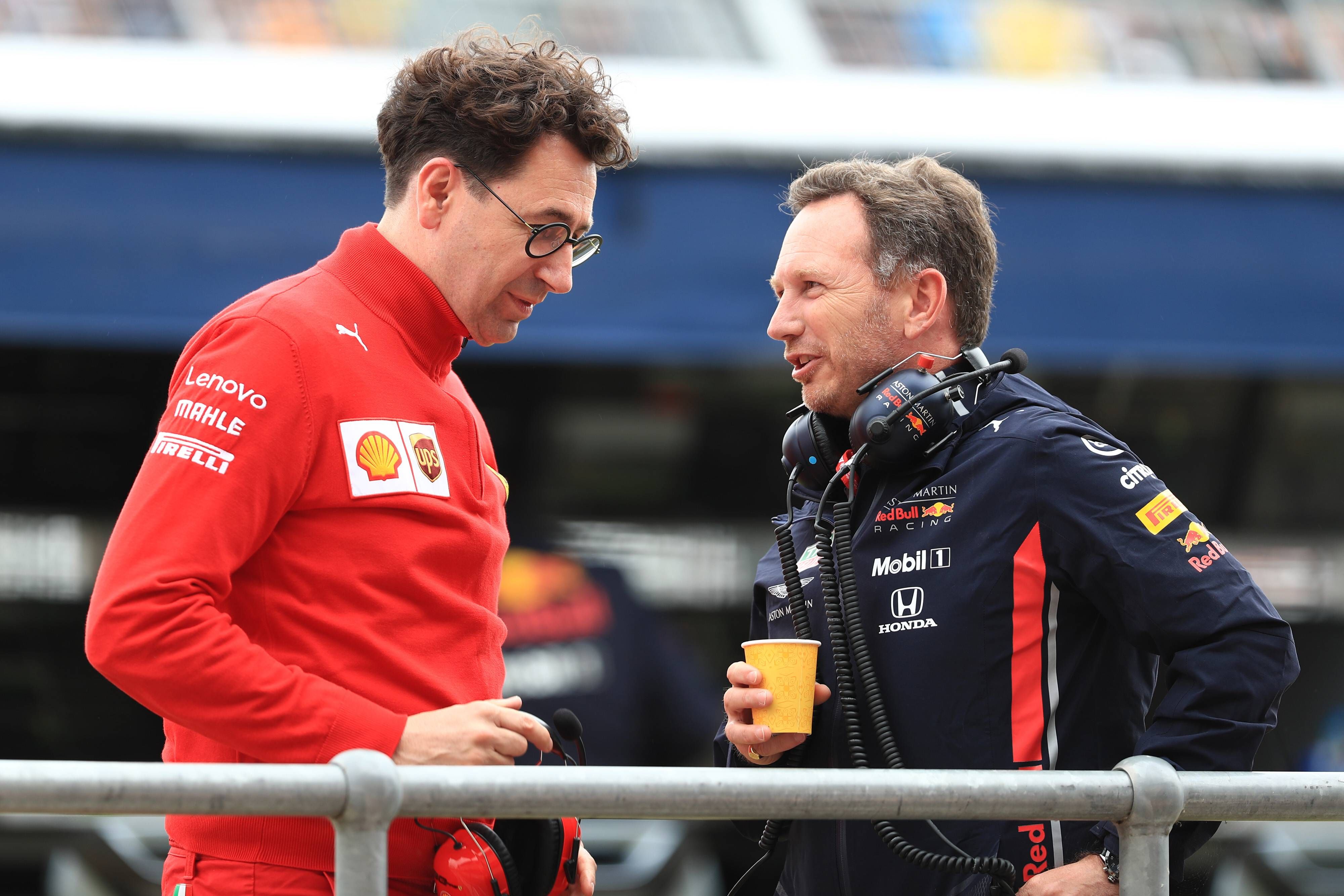 Mattia Binotto stellt Red Bull eine Unterstützung in Aussicht. 