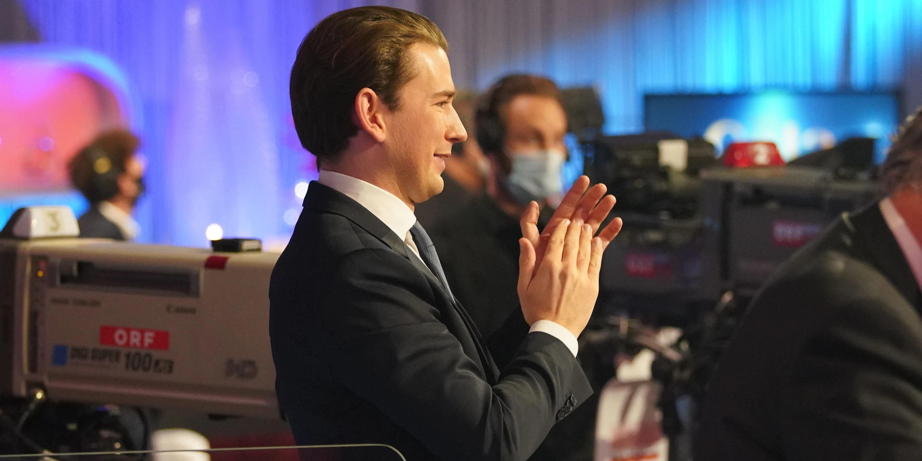 Sebastian Kurz bei der Licht ins Dunkel Gala