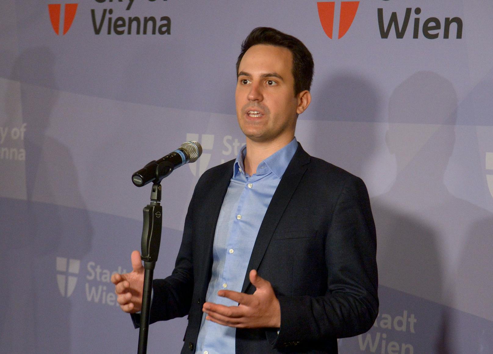 Wiens Vizebürgermeister Christoph Wiederkehr (Neos).