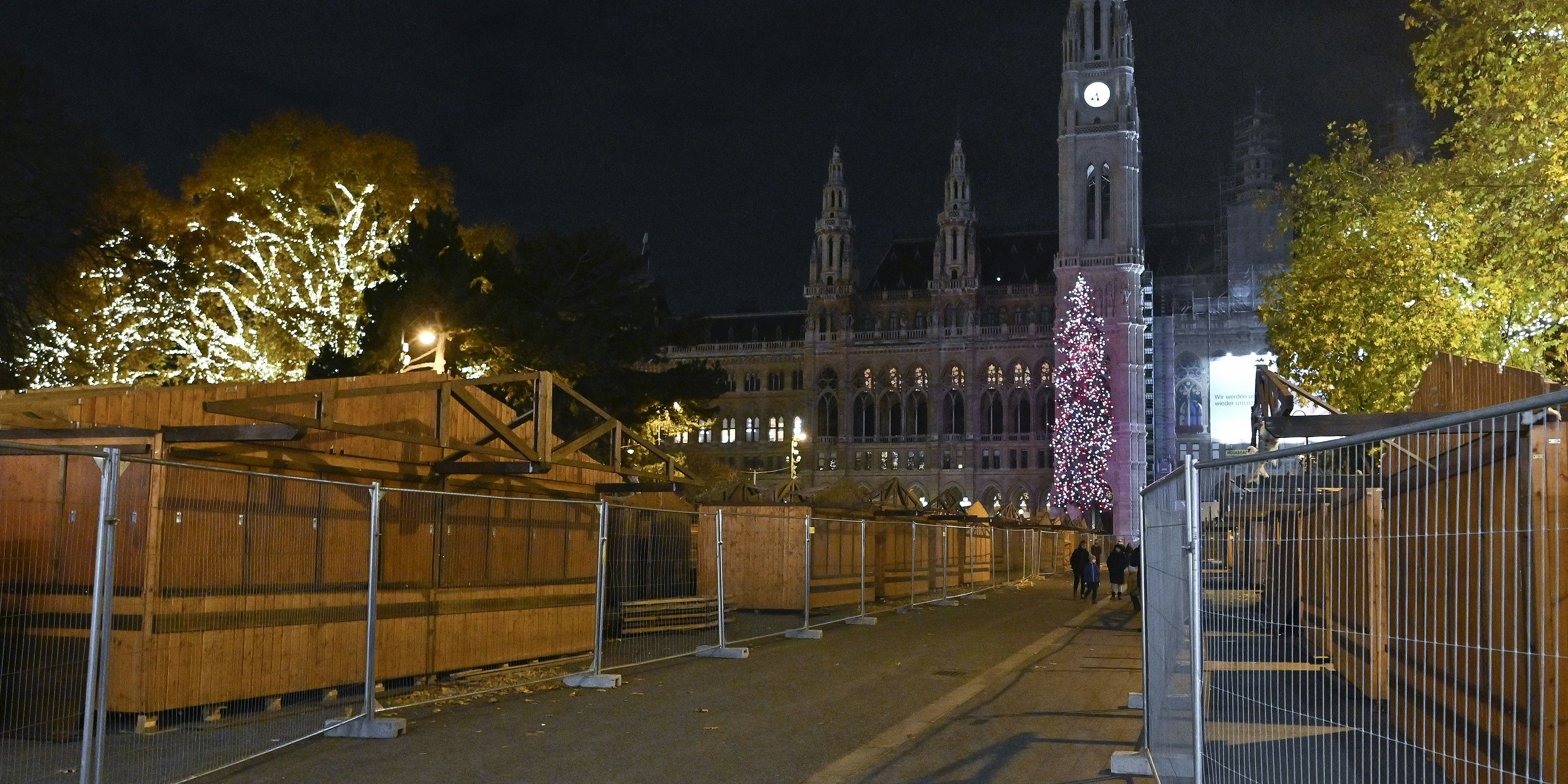 Der Christkindlmarkt ist nach wie vor geschlossen.