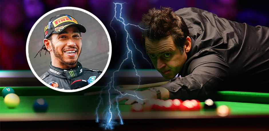 Ronnie O´Sullivan sieht Lewis Hamilton nicht als großen Champion. 