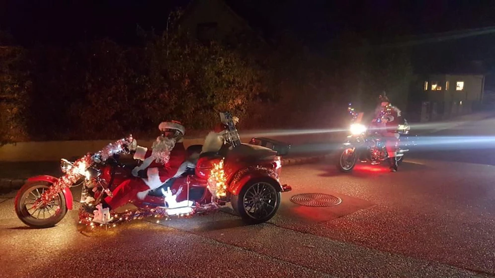 Horst Staudinger und seine Biker zeigten Herz