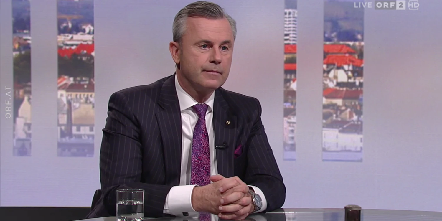 Norbert Hofer in der Pressestunde