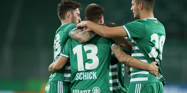 1 1 Starker Pentz Rettet Austria Im Derby Gegen Rapid Fussball Heute At