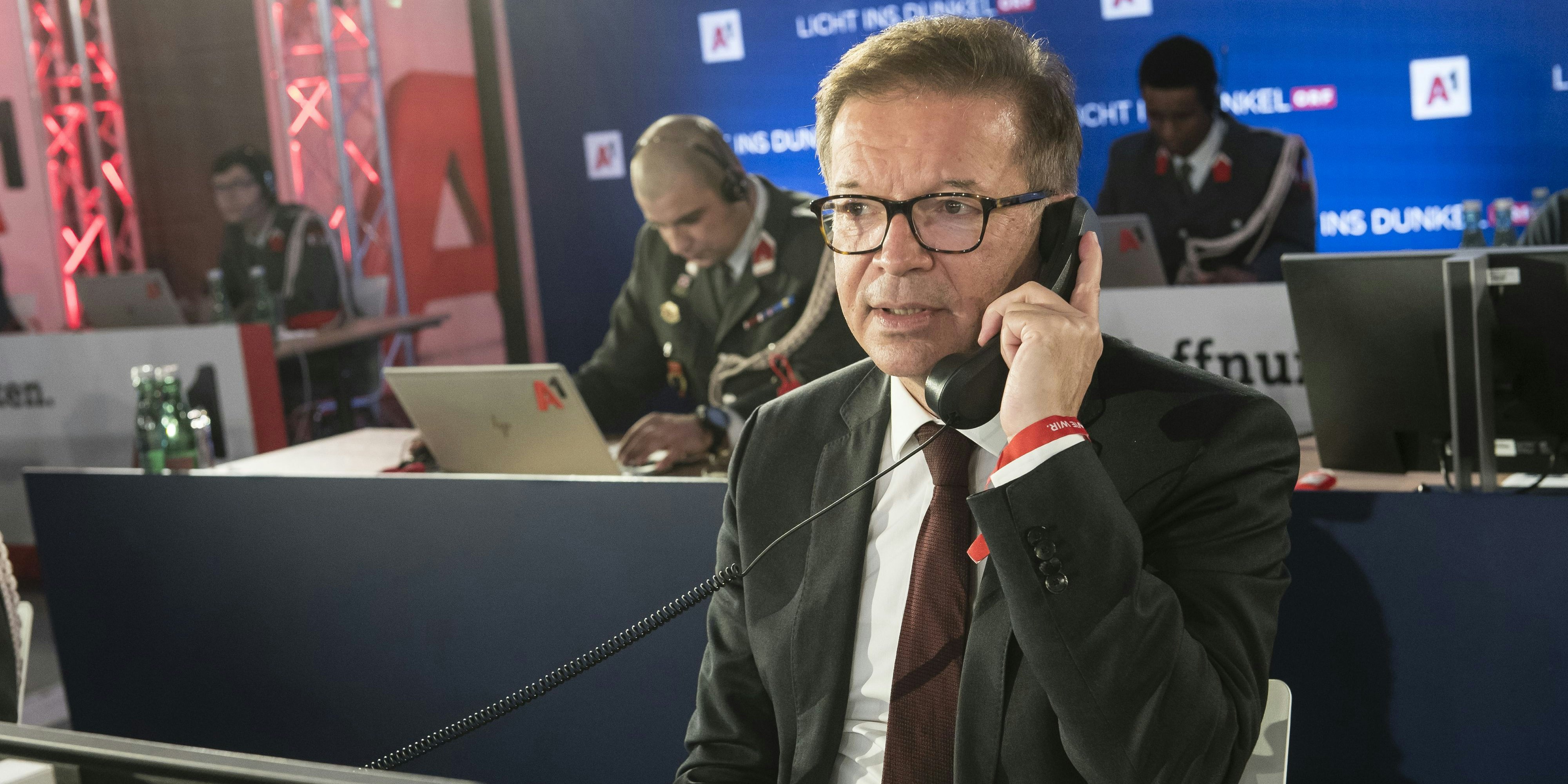 Gesundheitsminister Rudolf Anschober am 25. November bei "Licht ins Dunkel"