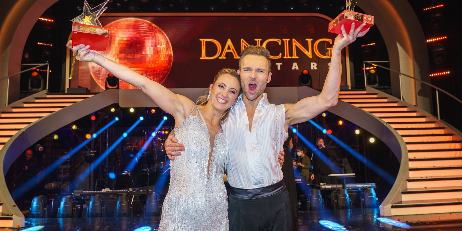 Michaela Kirchgasser und Tanzpartner Vadim Garbuzov sind die "Dancing Stars 2020"