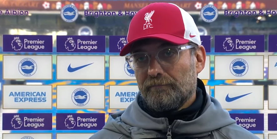 Jürgen Klopp beim TV-Interview