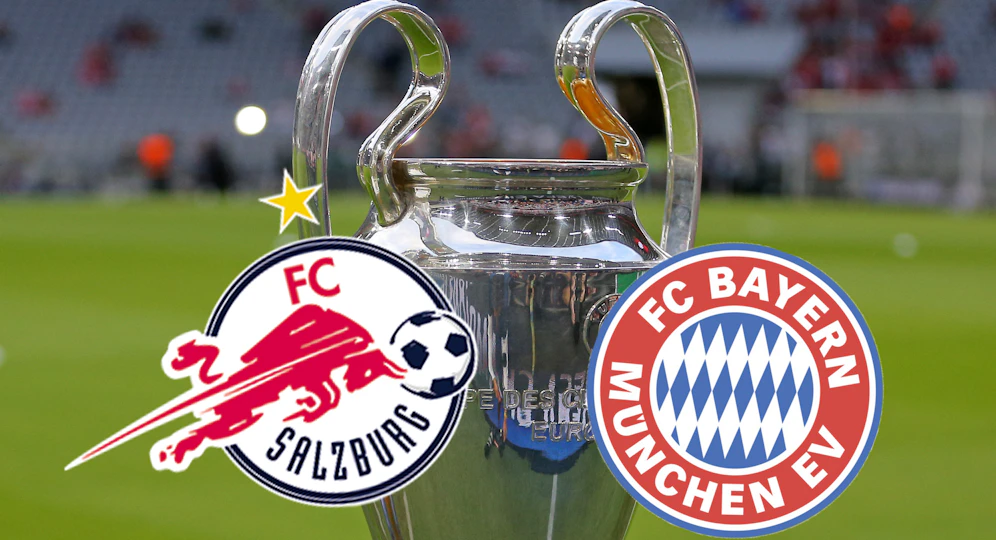 Salzburg fordert heute die Bayern in der Champions League