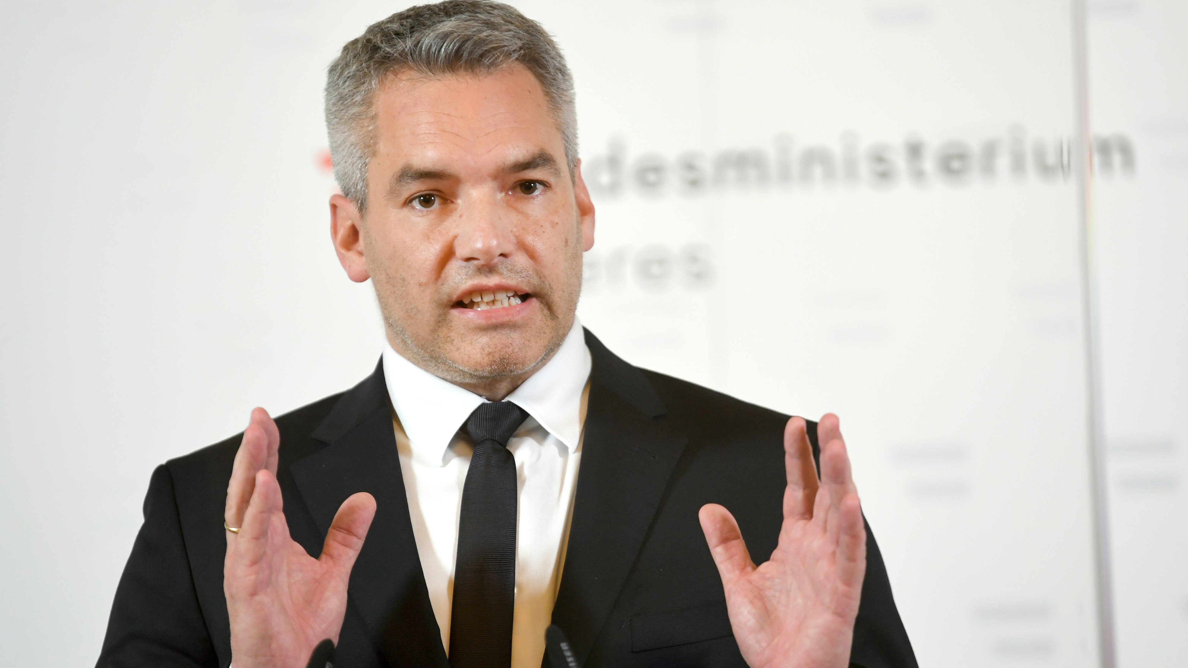 Innenminister Karl Nehammer (VP)