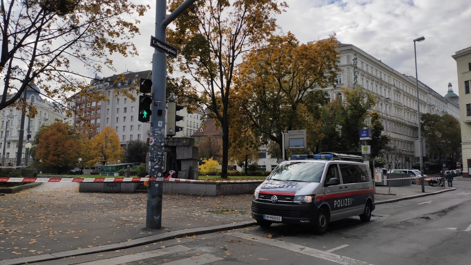 Die Polizei ist vermehrt in Wien unterwegs.