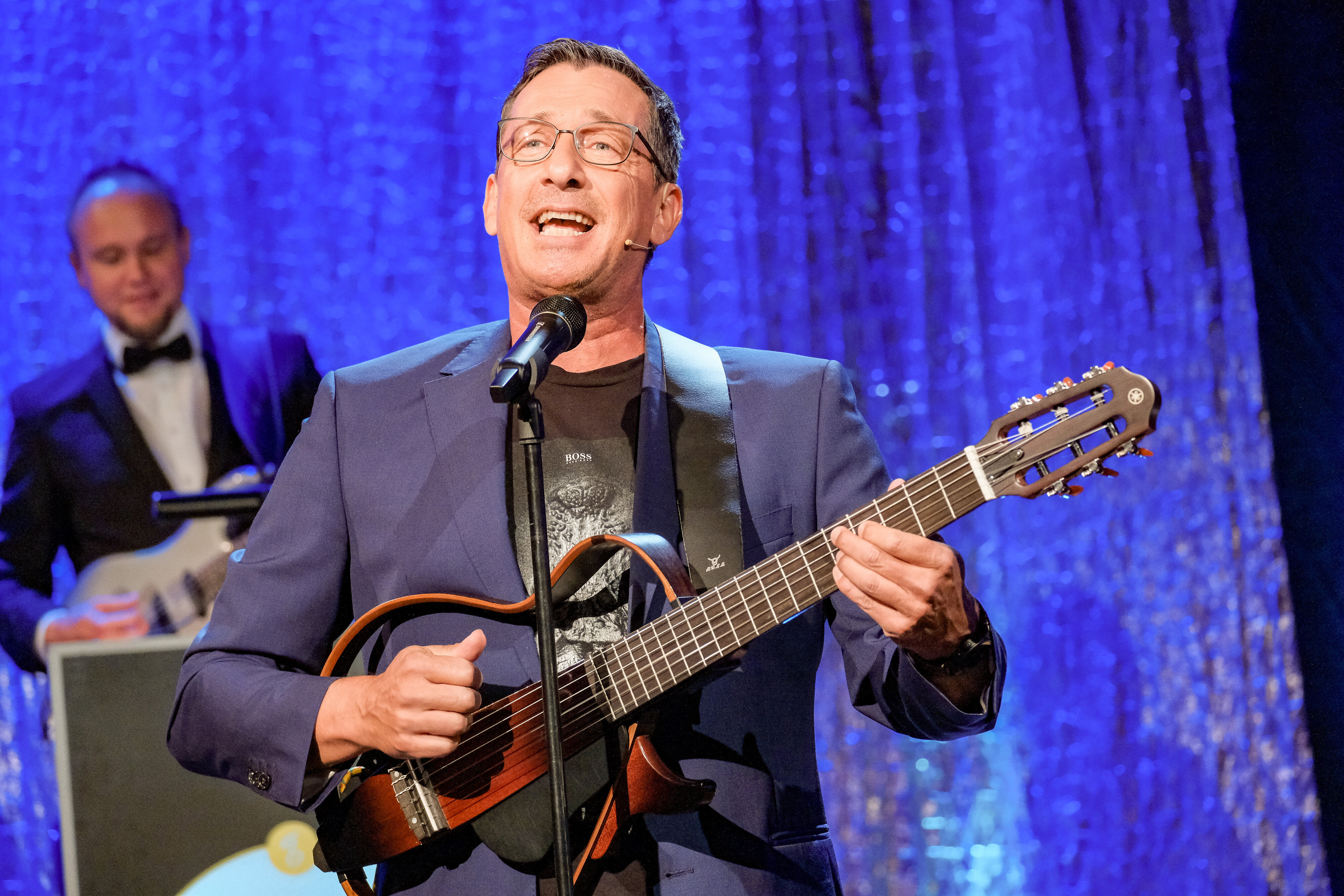 Viktor Gernot spielte bis 1.30 Uhr im ersten Bezirk.