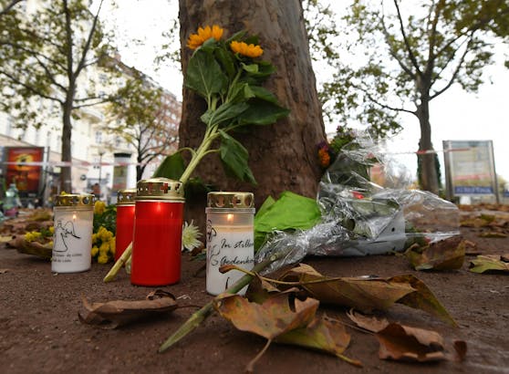 Gedenken an die Terror-Opfer in Wien.