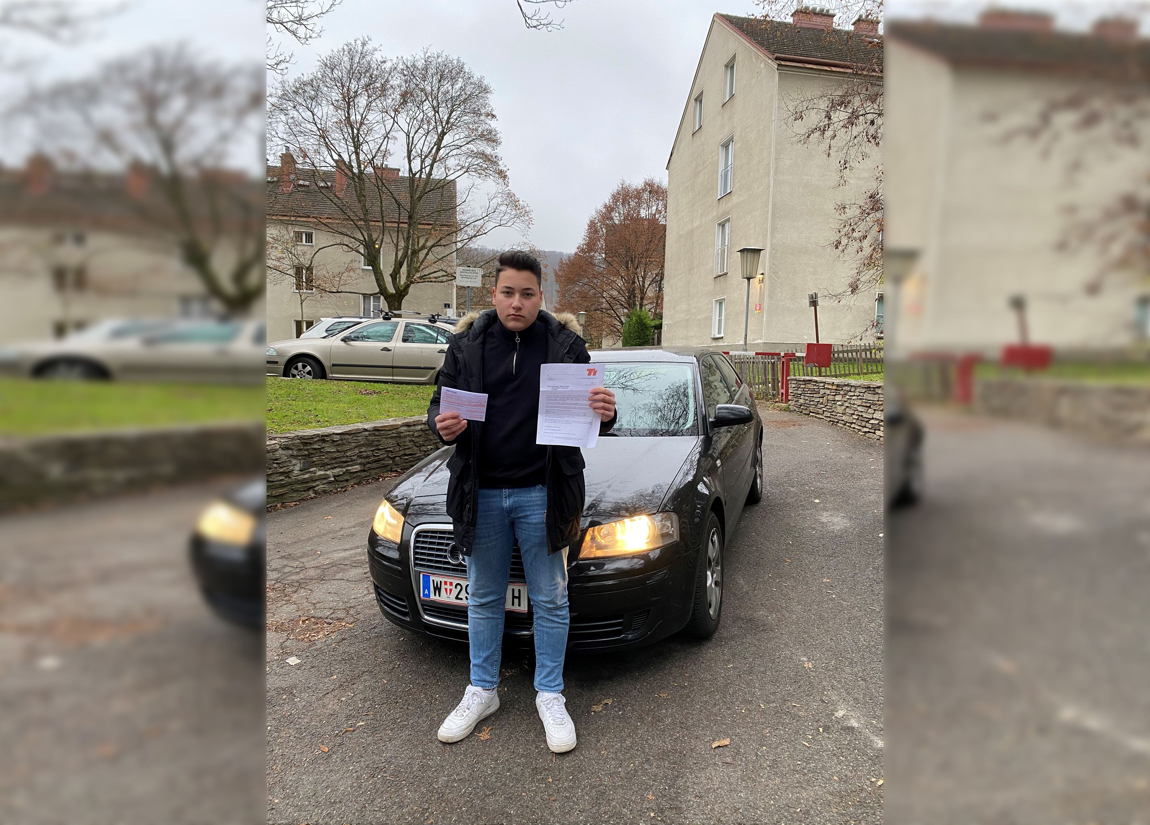 Der 17-jährige holte sich von dem Tankstellenshop bloß einen Kaffee.