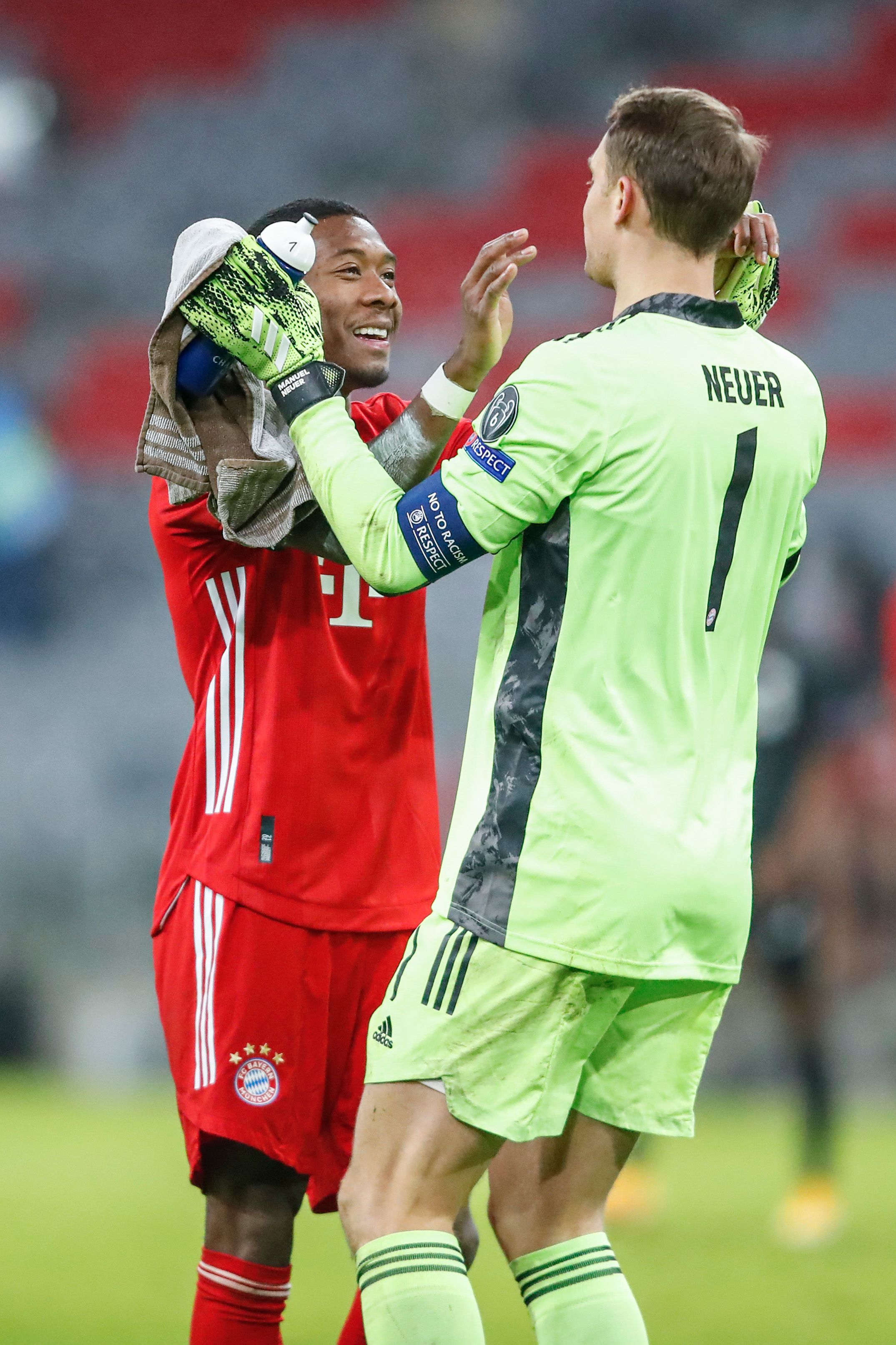 David Alaba spielt in Madrid, Manuel Neuer nicht.