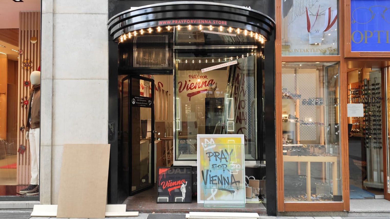 Am Montag wurde das Shop-Inventar am Wiener Kohlmarkt abgebaut.