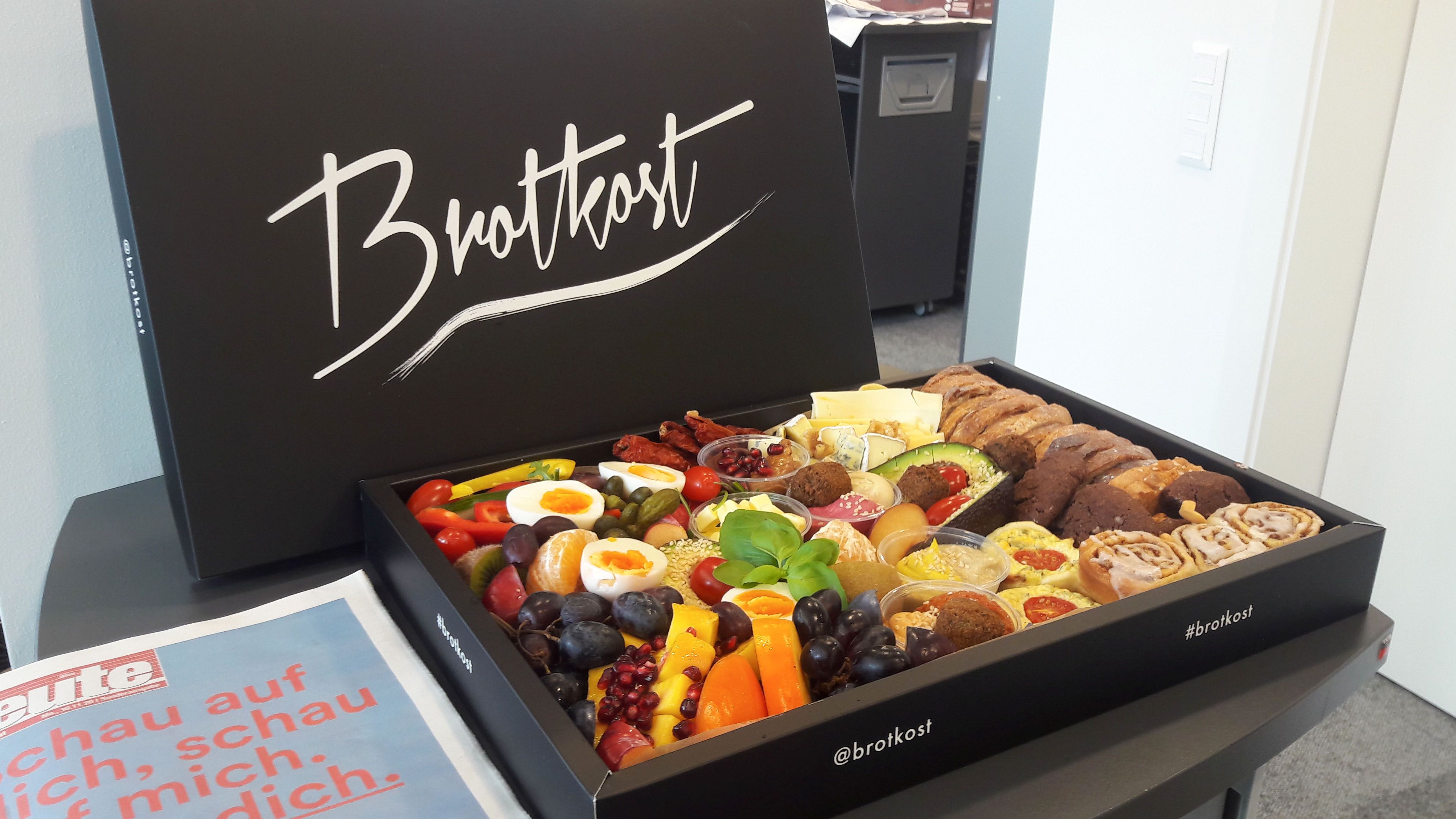 Brotkost-Kostprobe in der "Heute"-Redaktion