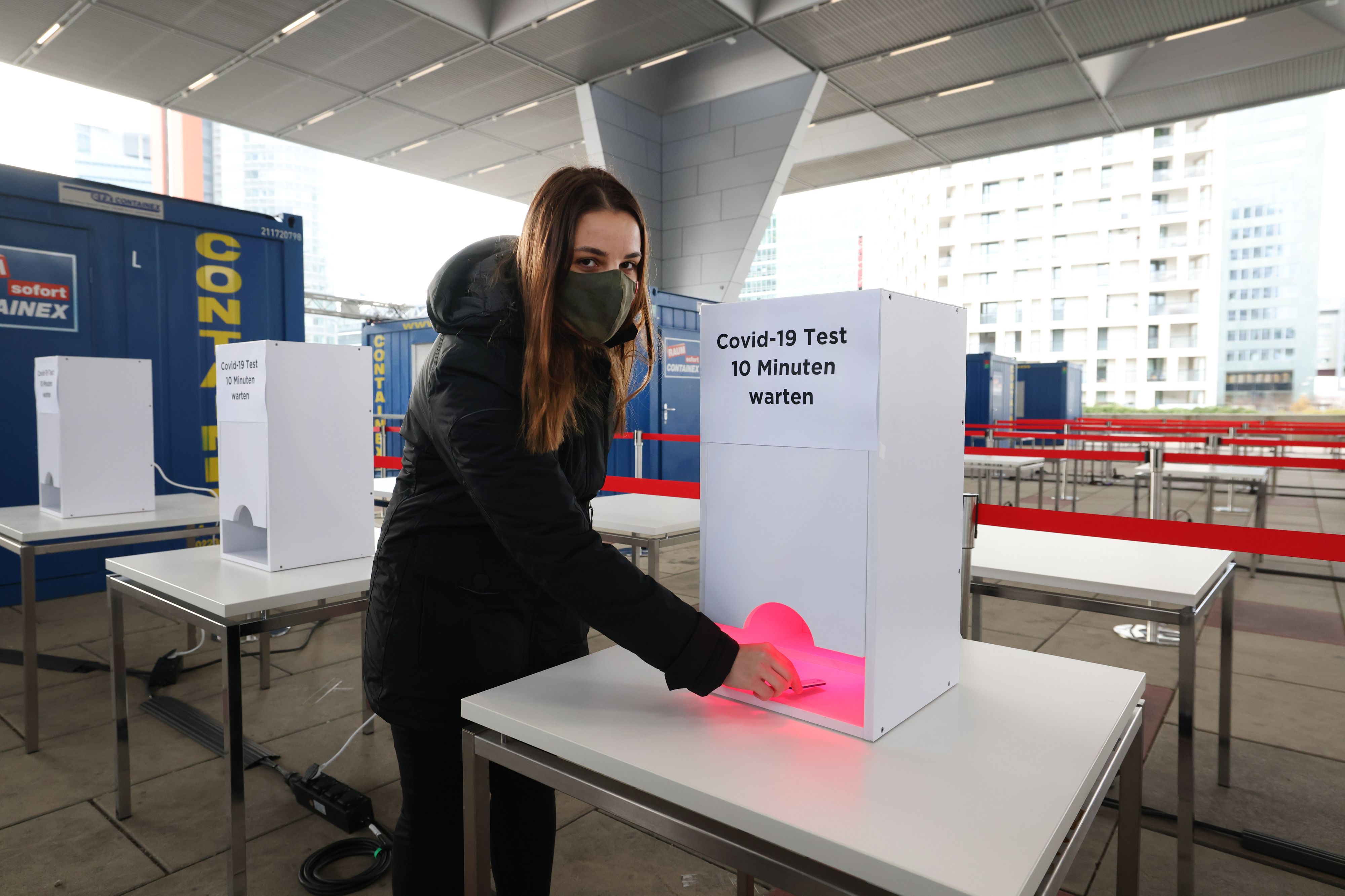 Corona Teststraße VAC