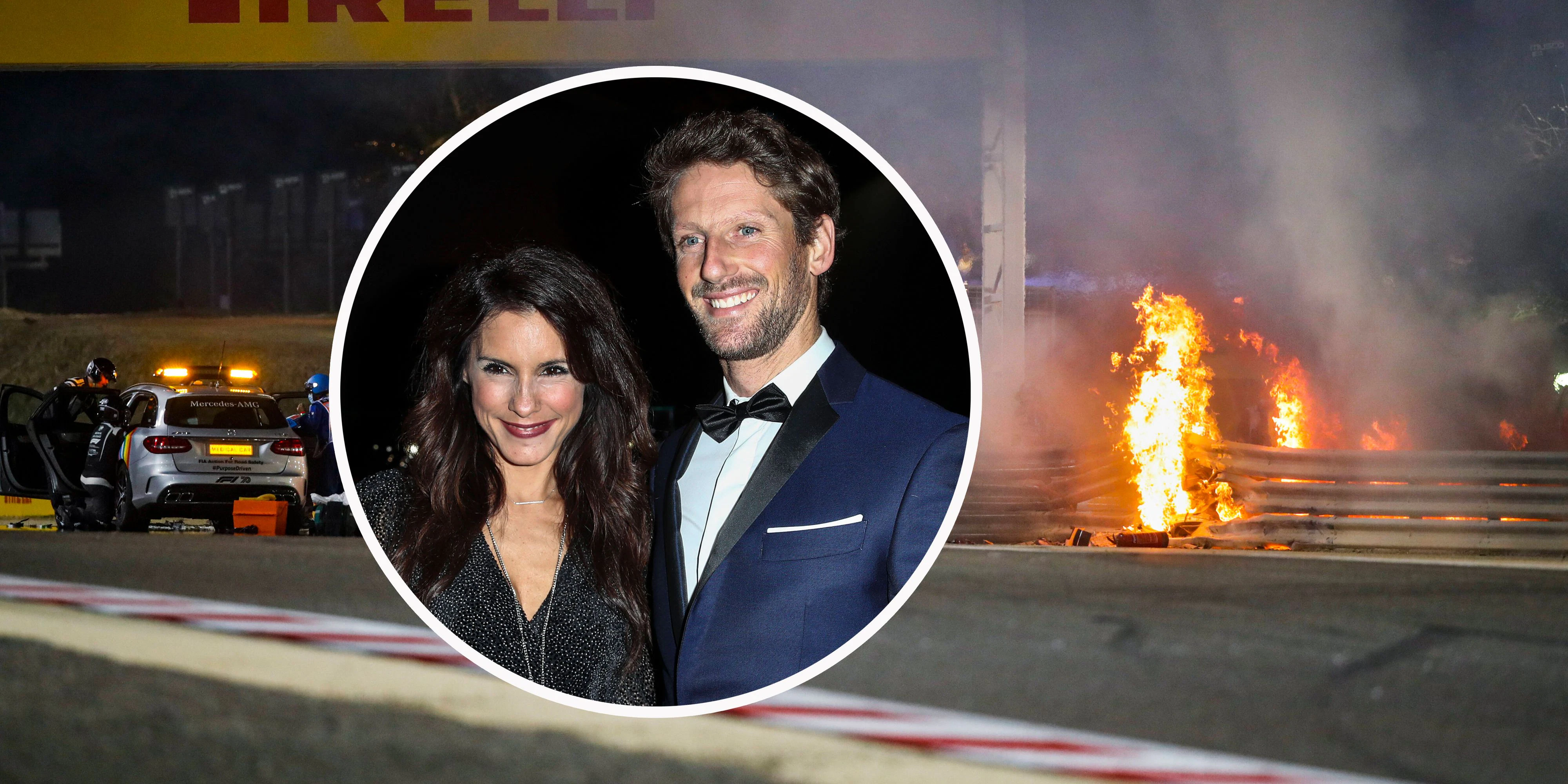 Marion Grosjean über den Feuer-Unfall ihres Gatten Romain.