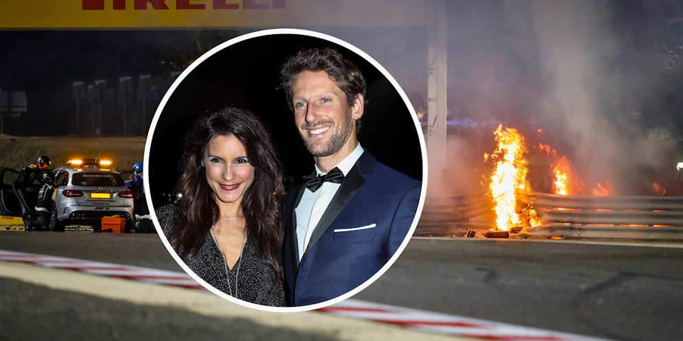 Marion Grosjean über den Feuer-Unfall ihres Gatten Romain.