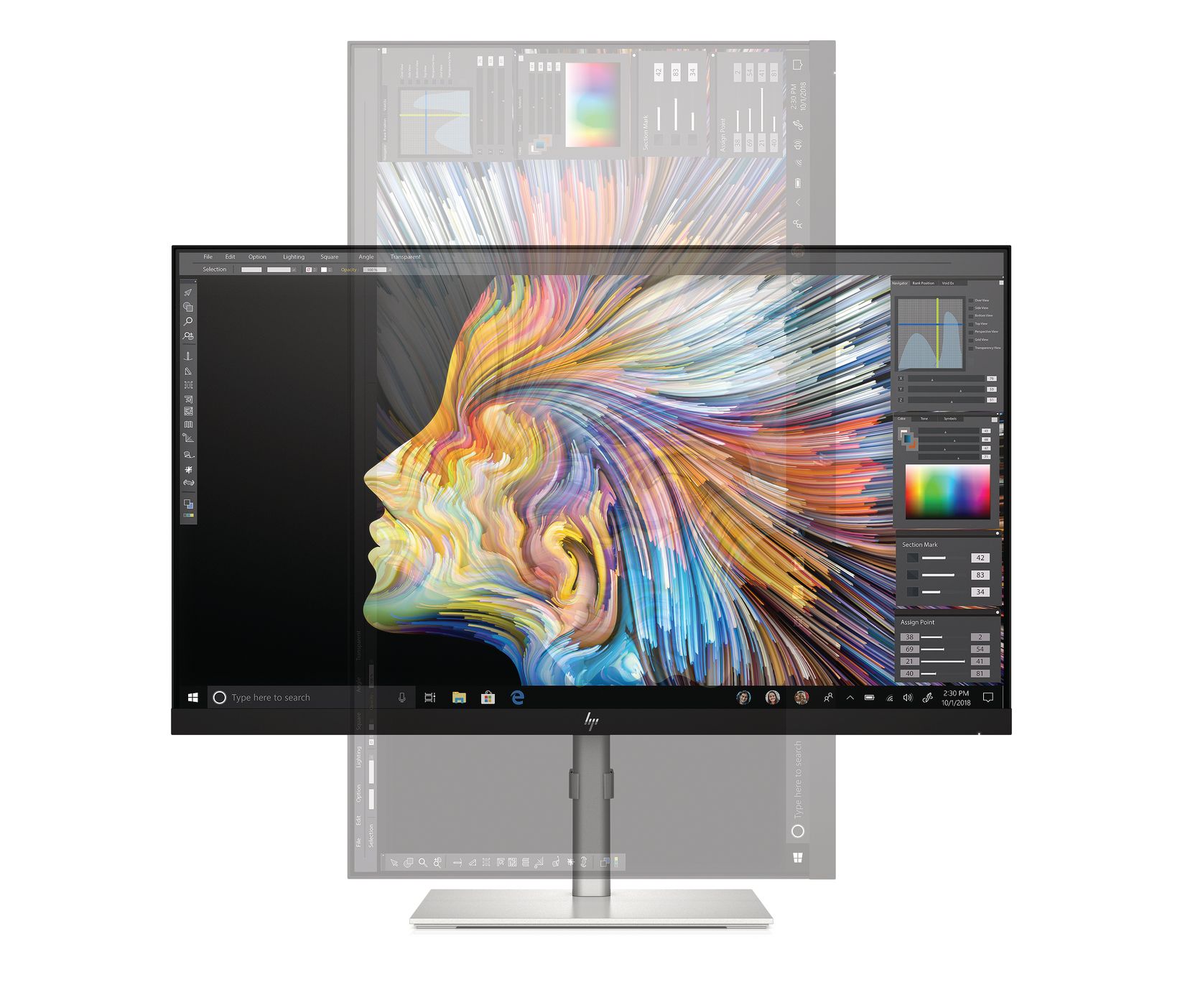 HP stellt innovatives Display für Kreative vor.