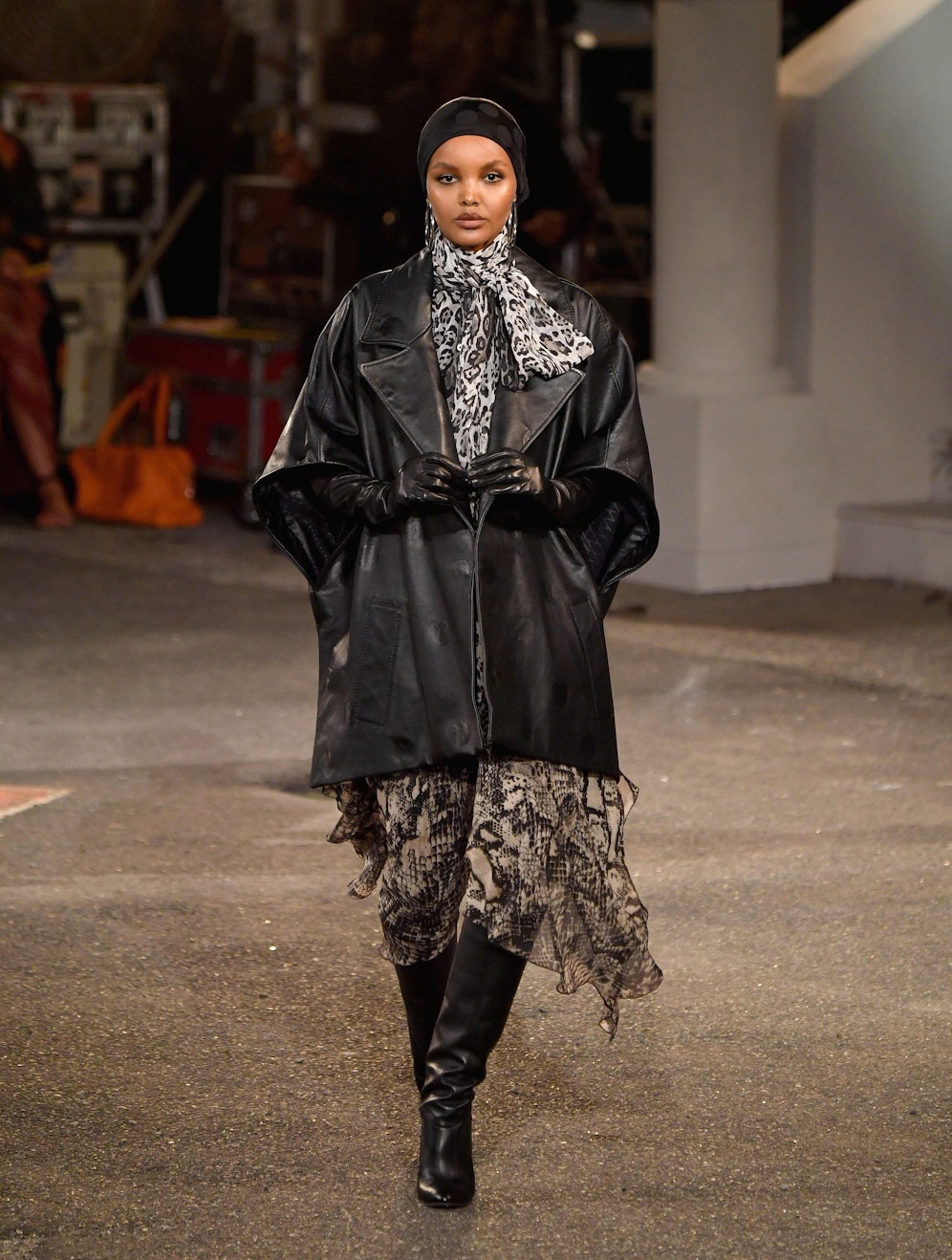 Halima Aden 2019 für Tommy Hilfiger Tommy.