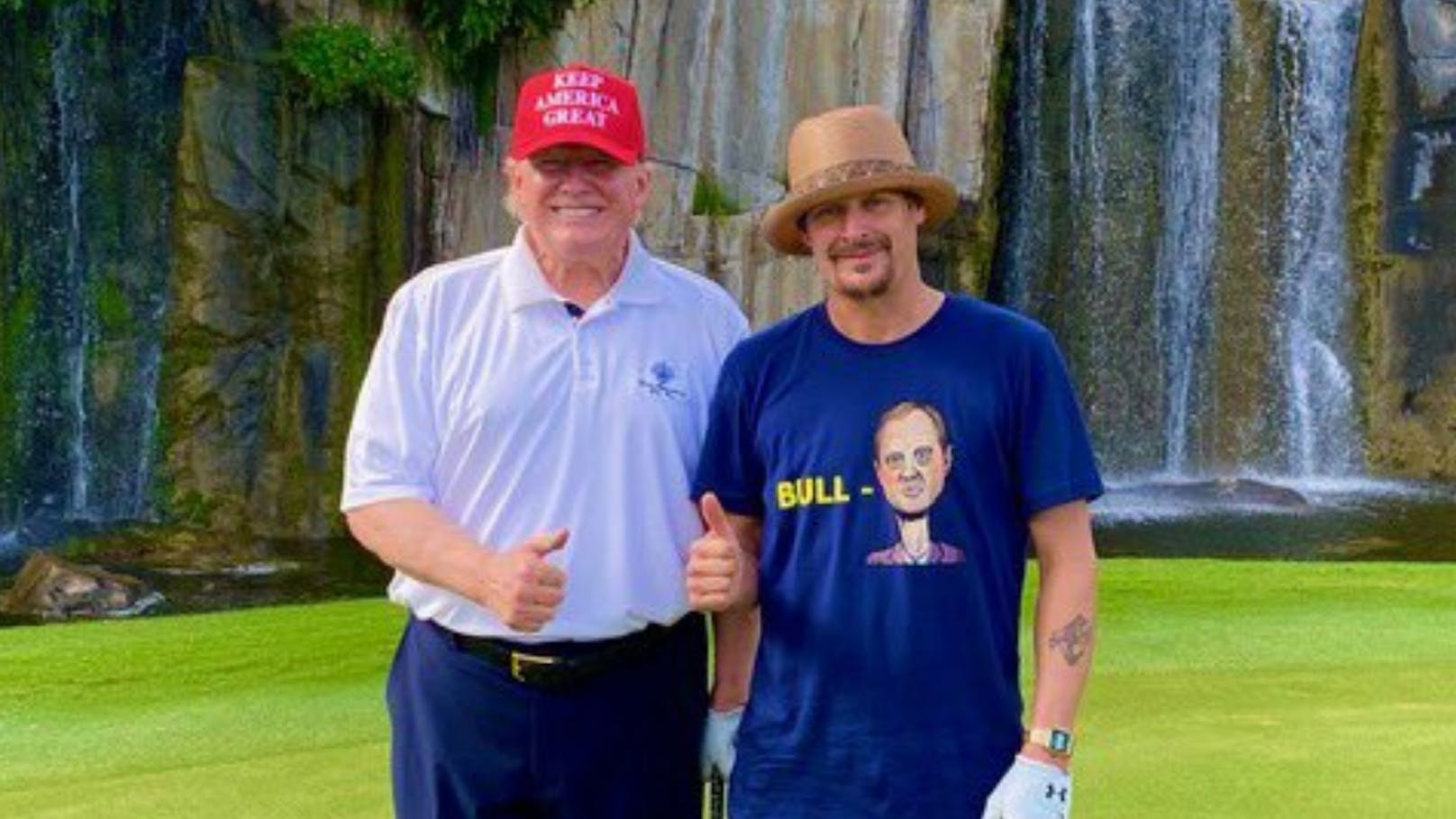 Countrysänger Kid Rock (53) ist bereits seit Jahren mit Trump befreundet und zeigt sich immer wieder als großer Fan des Ex-Präsidenten.