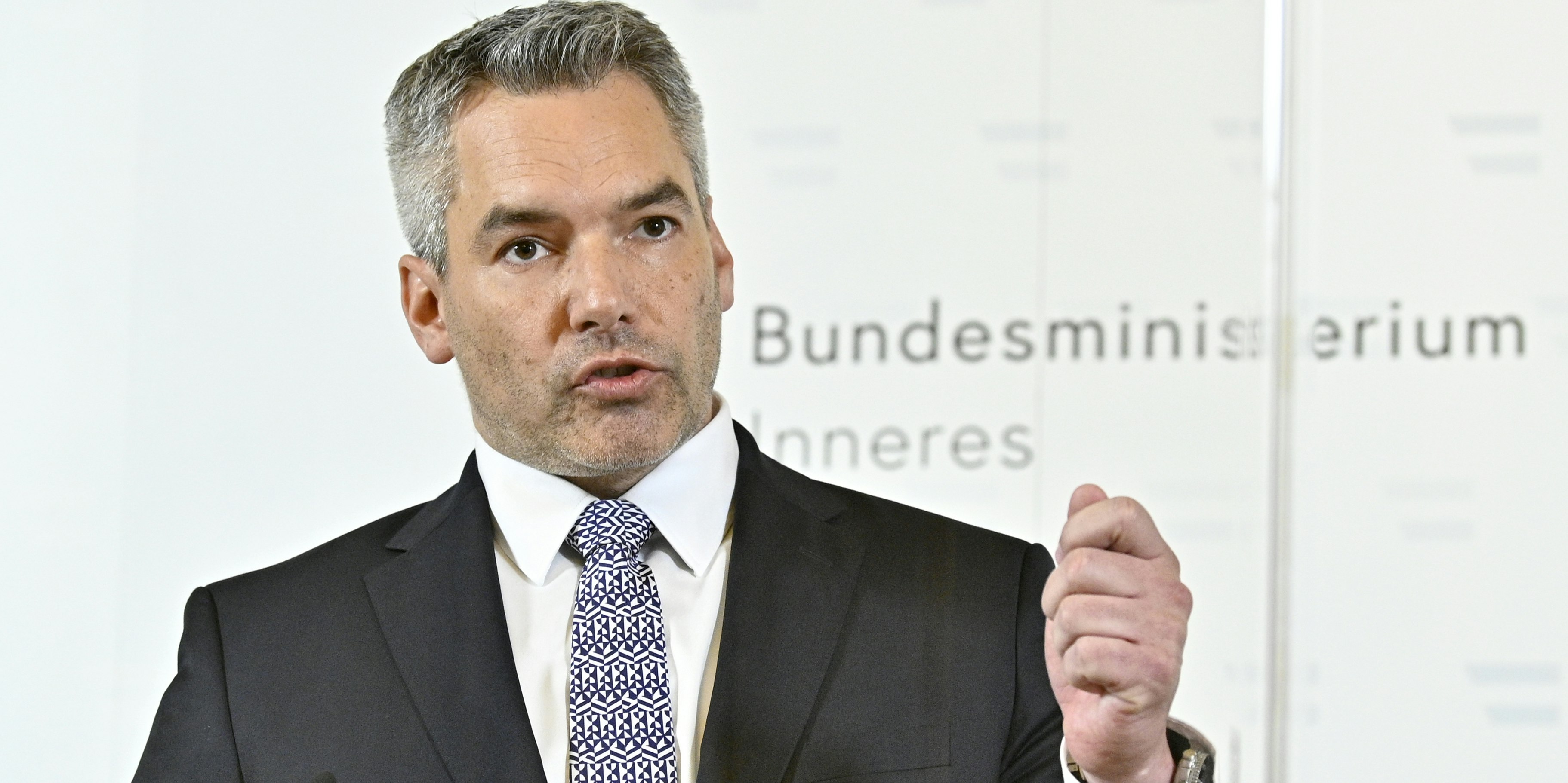 Innenminister Karl Nehammer