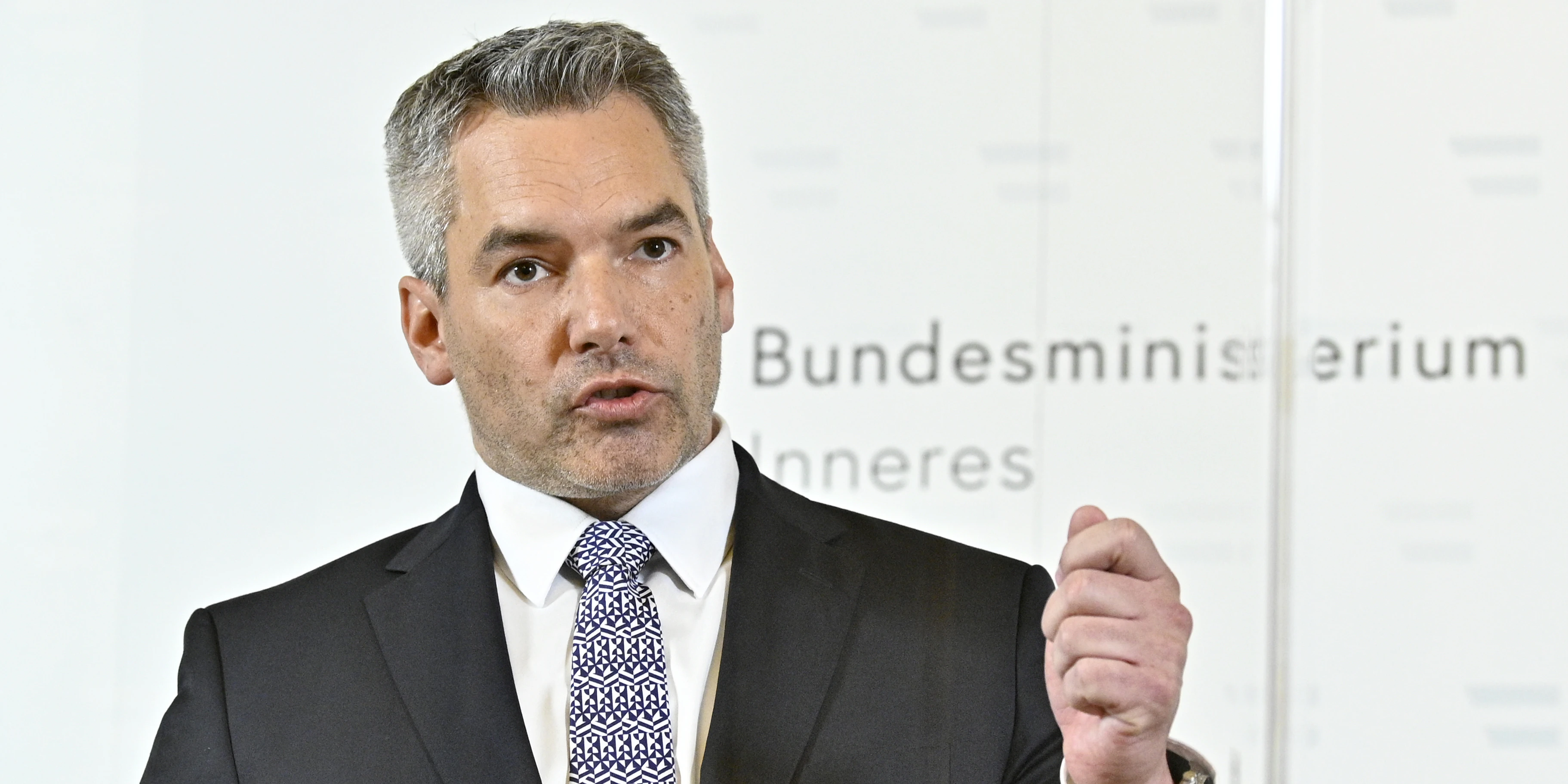 Innenminister Karl Nehammer