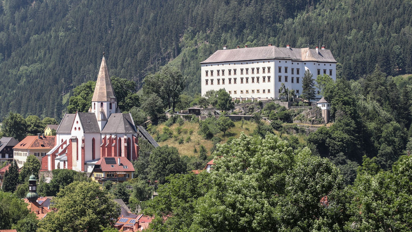 Die Landesberufsschule Murau musste am Donnerstag auf Distance Learning umstellen.