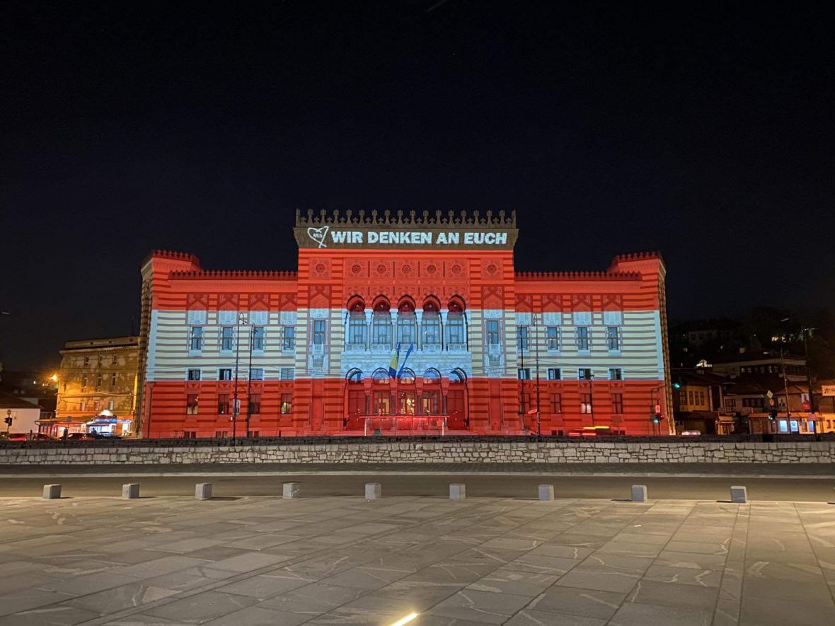 City Hall in Sarajevo