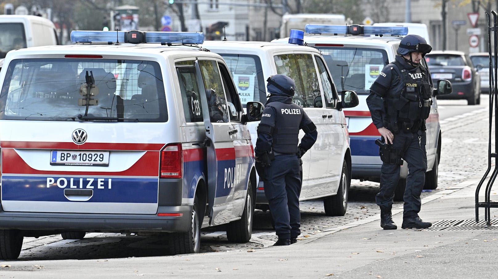 15 Personen wurden nach dem Anschlag in Wien festgenommen.