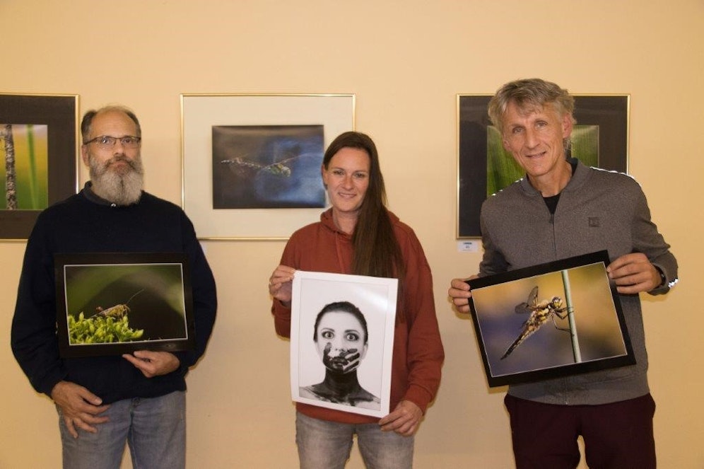 Wolfgang Mayer, Doris Rehling und Herbert Gasteiner siegten bei der Landes- und Staatsmeisterschaft für künstlerische Fotografie.