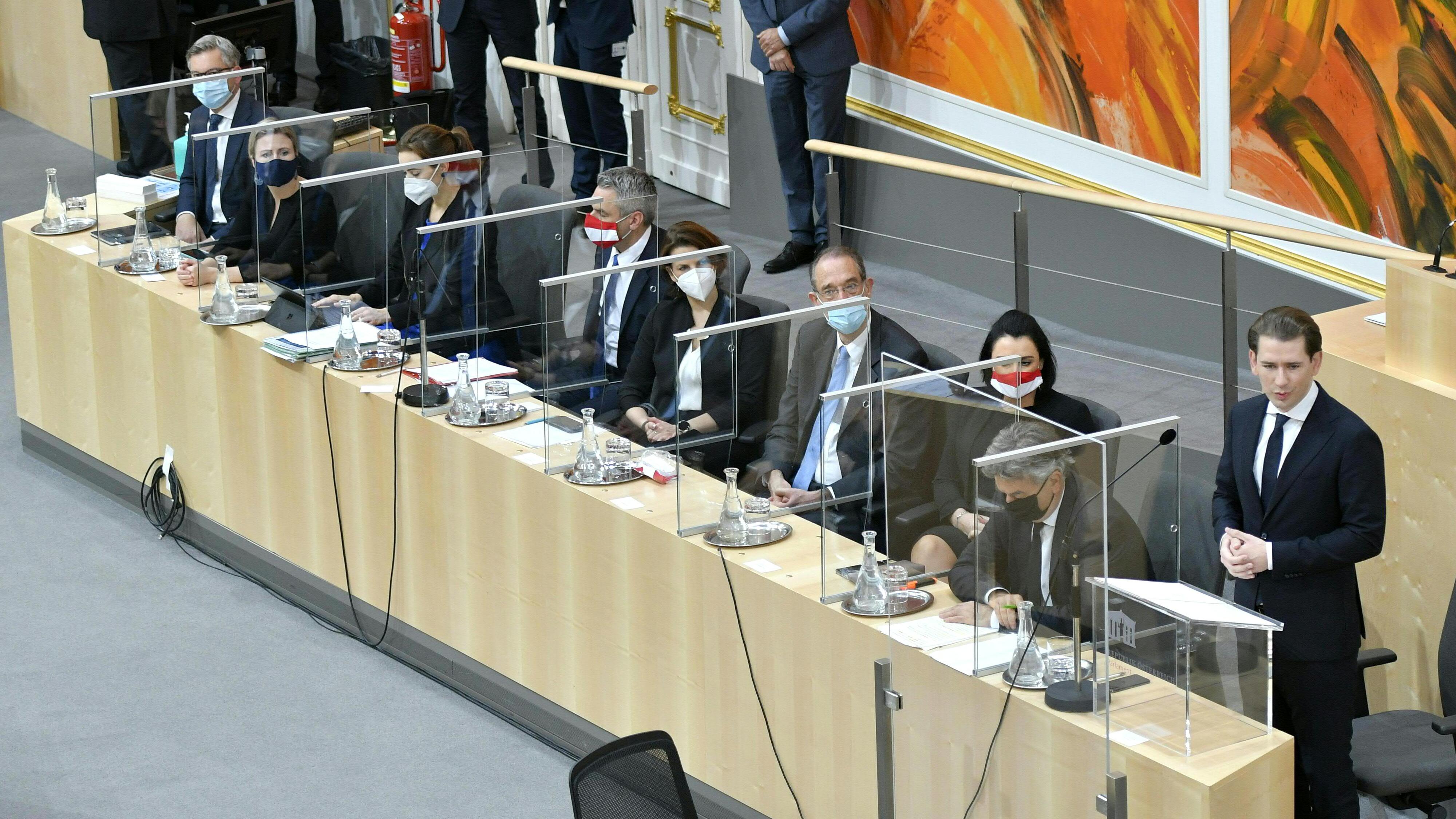 Sondersitzung im Nationalrat