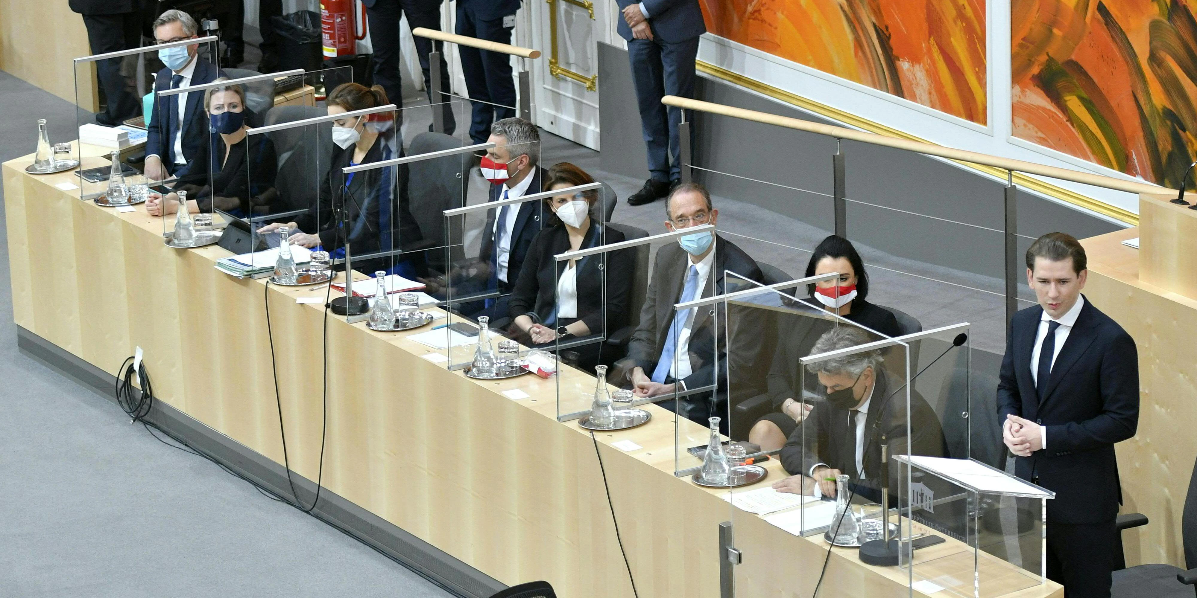Sondersitzung im Nationalrat
