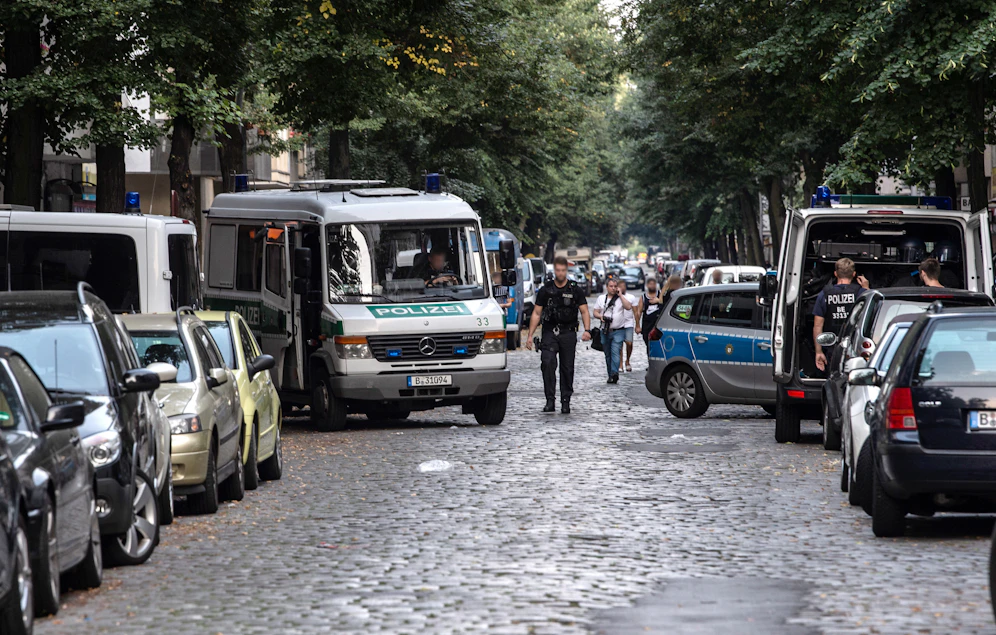 Die Berliner Polizei im Einsatz. (Archivbild)