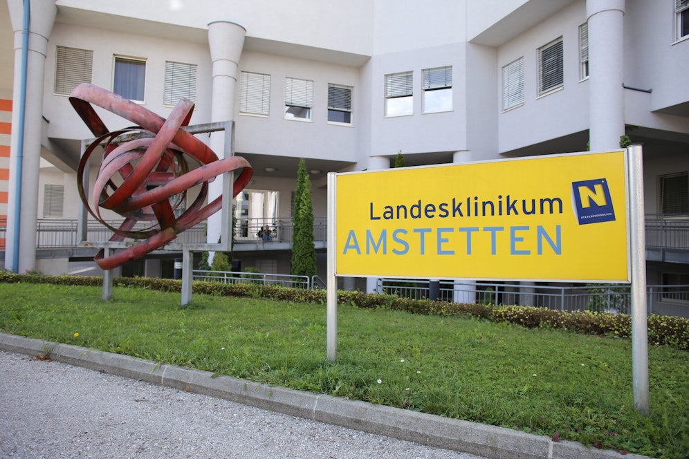 Das Landesklinikum in Amstetten.