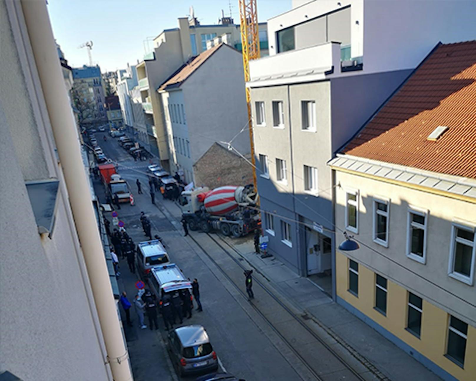 Am Freitag räumte die Wiener Polizei eine Moschee im 12. Bezirk.
