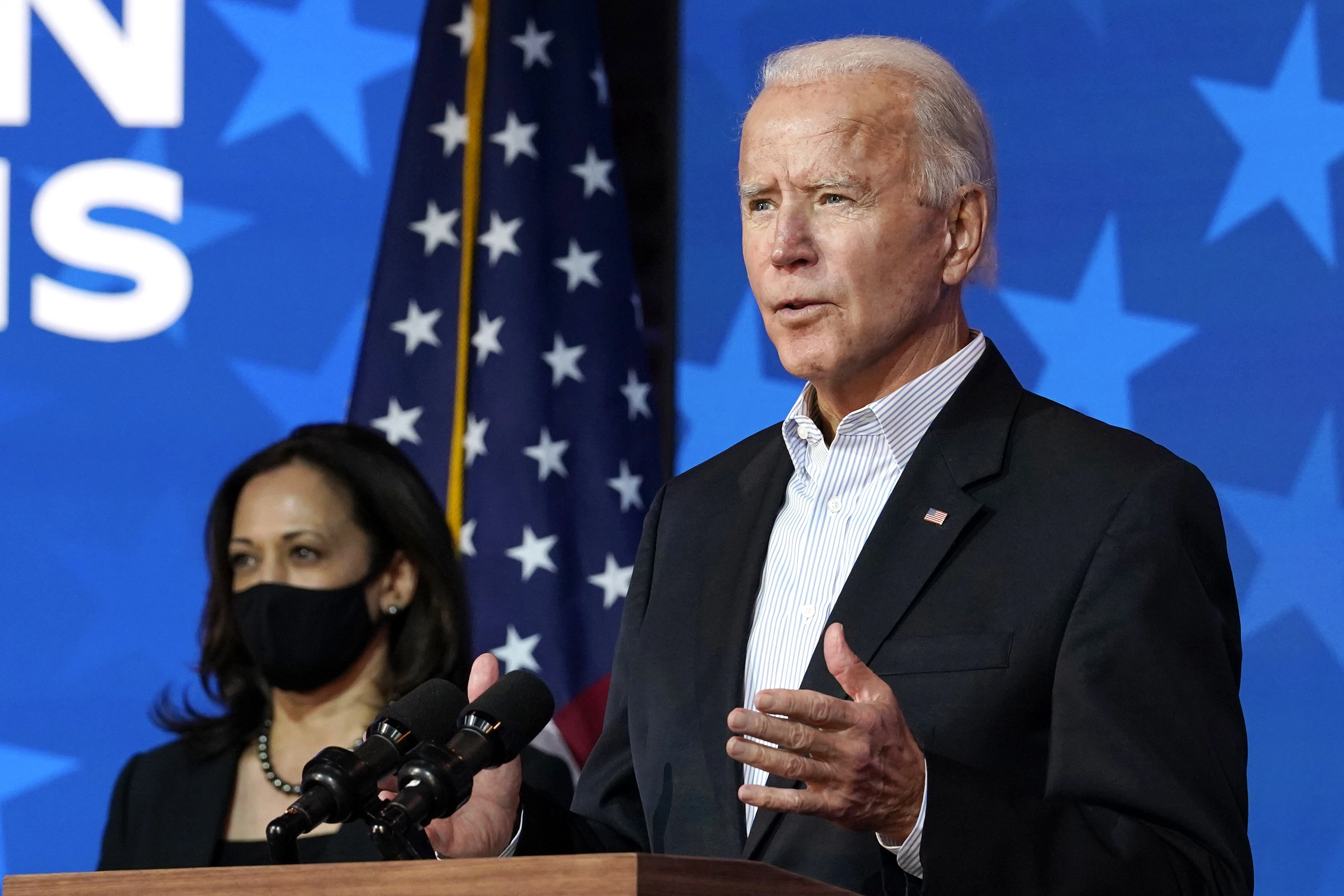 Joe Biden. Und seine mögiche Stellvertreterin Kamala Harris.
