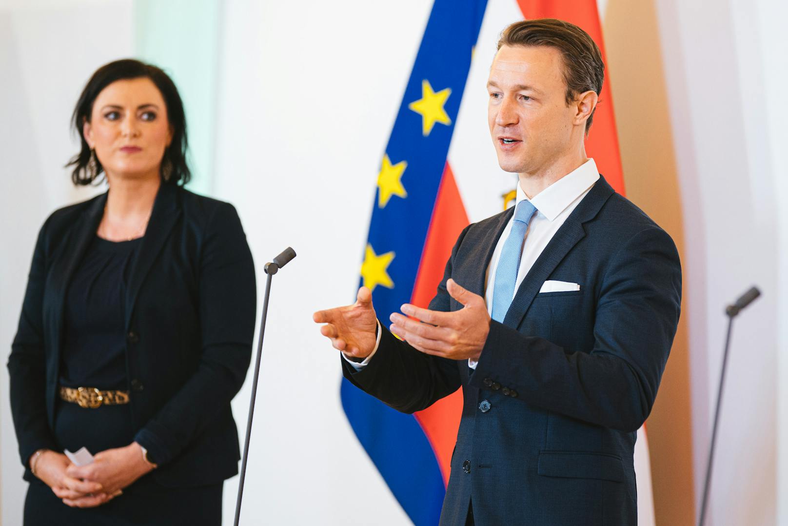 Elisabeth Köstinger (ÖVP) & Gernot Blümel (ÖVP)