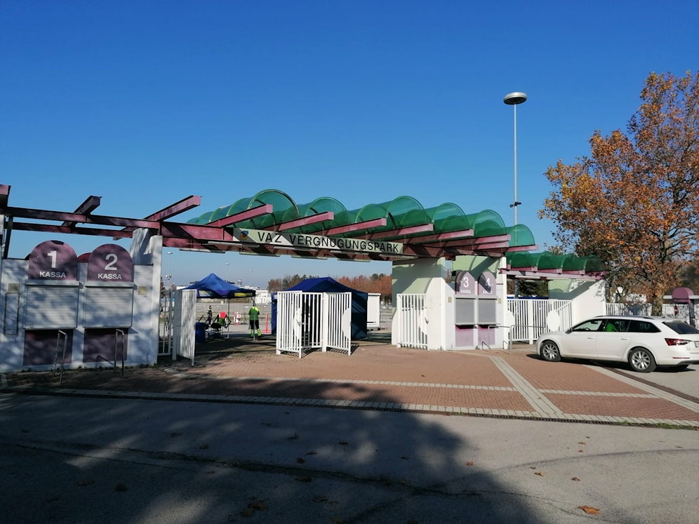 Die Teststation beim VAZ in St. Pölten ist seit Freitag offen.